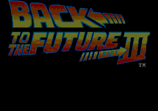 Back to the Future Part III